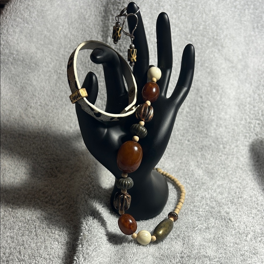 Funky Cream Beaded collection